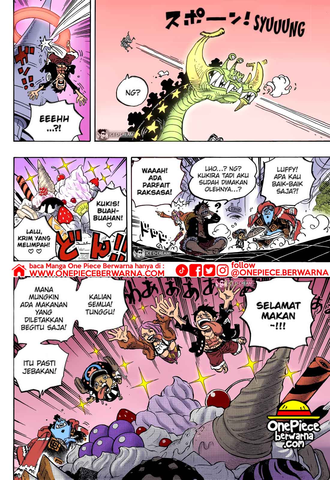 Baca manga komik One Piece Berwarna Bahasa Indonesia HD Chapter 1062